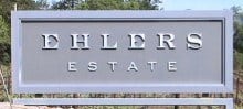 Ehlers Estate - Napa Valley - Sign