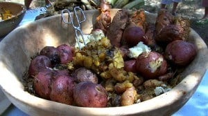 Pachamanca - potatoes