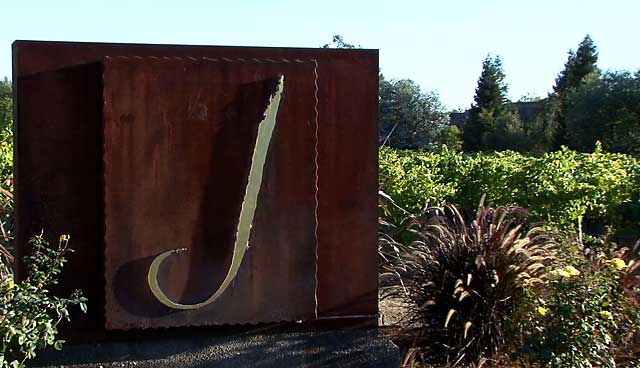 J Winery & Vineyards sign
