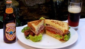 Zinc's delicious seared tuna BLT