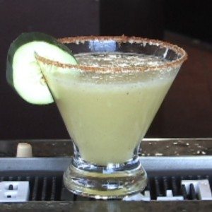 Aldaco's cucumber martini