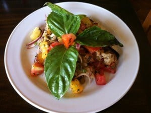 Piatti's Heirloom Celebration Panzanella Tomato Salad
