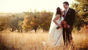 Riven Rock Ranch - Wedded couple