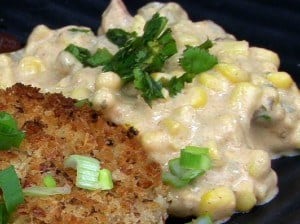 Oaxacan creamed corn