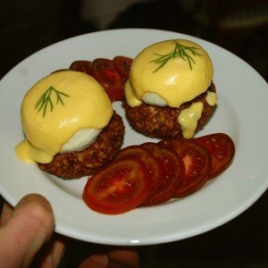 Crab Cake Eggs Benedict