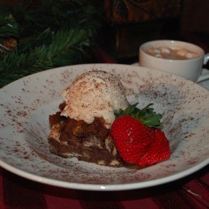 Terrace Grill Hot Chocolate Bread Pudding