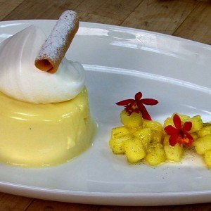 Passion Fruit Panna Cotta