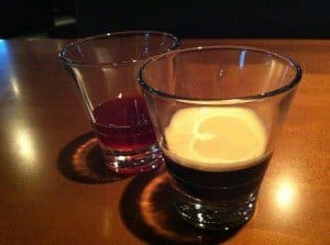 Young's Double Chocolate Stout & Lindeman's Framboise