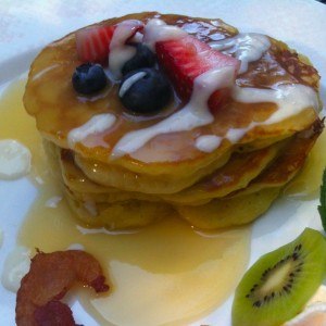 Inn at Occidental orange pancakes