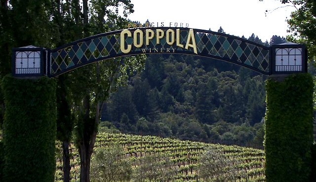 Coppola Winery sign