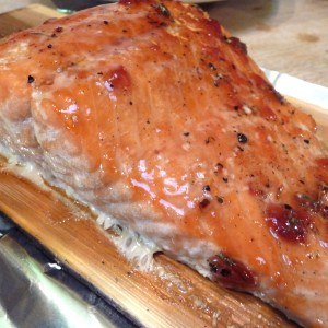Amber Glazed Salmon