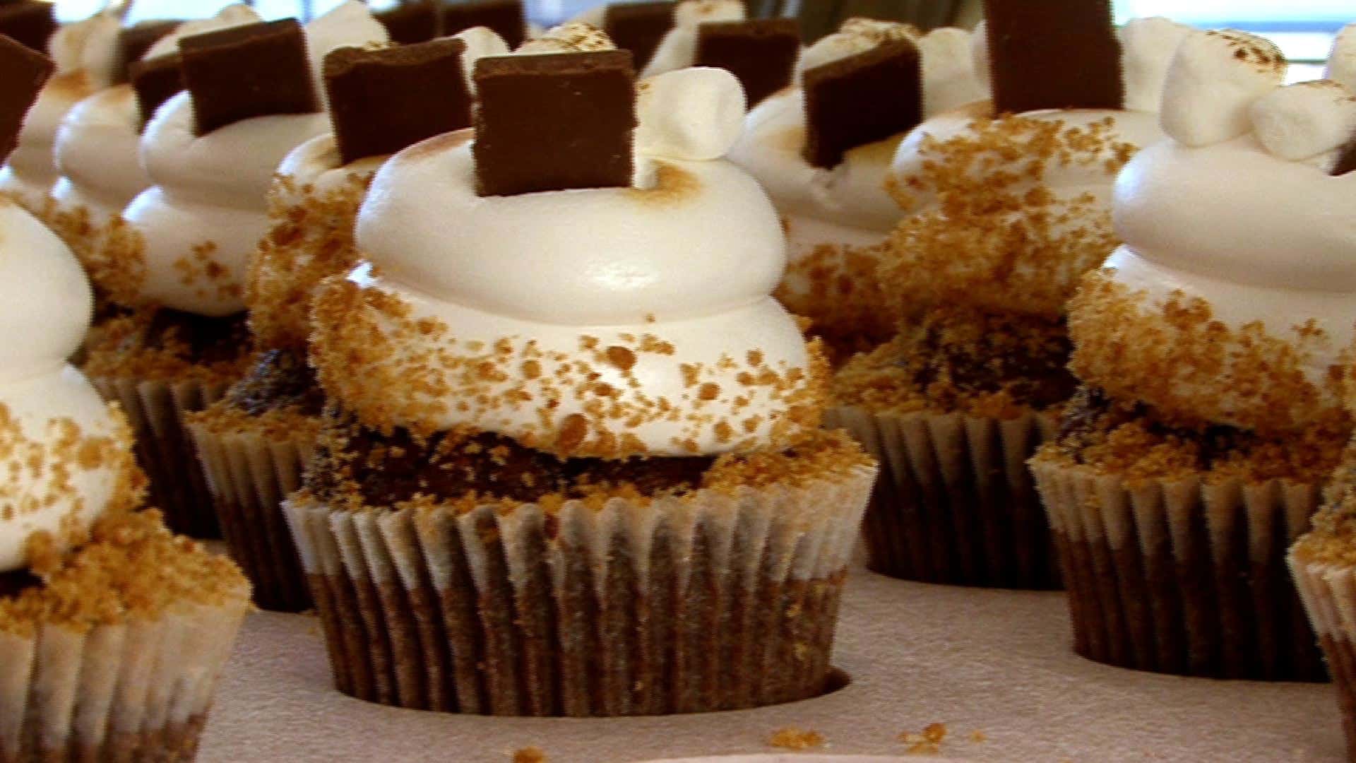 S'Mores Cupcake Recipe from Gigi's! Goodtaste with Tanji