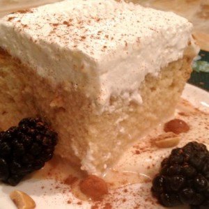 Pumpkin Spiced Tres Leches Cake