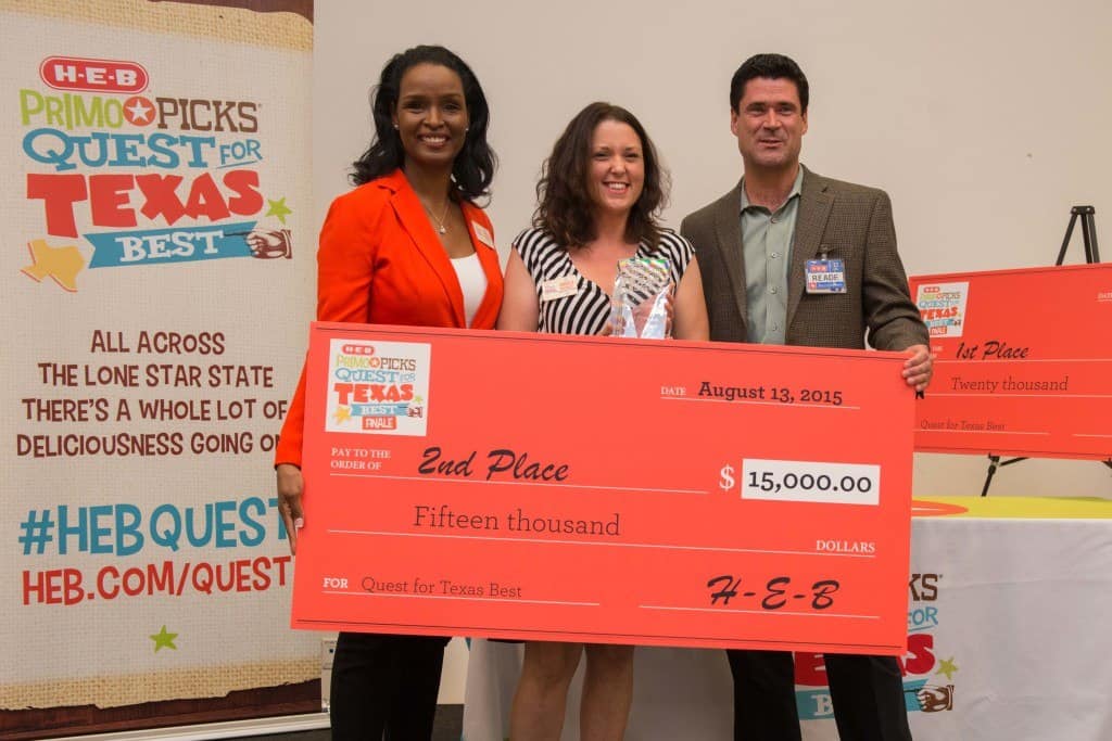 August 12-13, 2015; HOUSTON, TX -- Finalists compete in H-E-B's Primo Picks Quest for Texas Best at the Houston Food Bank