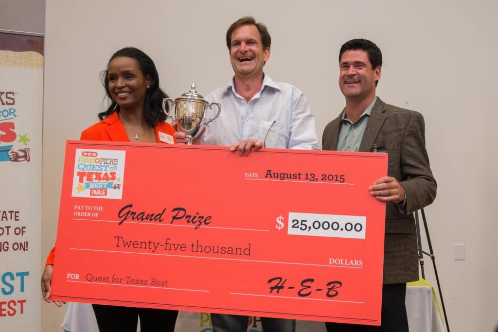 2015 H-E-B Primo Picks Quest for Texas Best Finale competition at the Houston Food Bank
