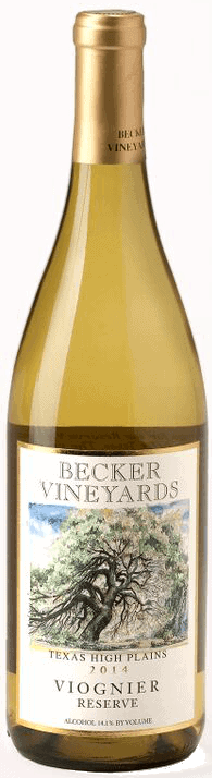 Becker Vineyards Viognier Reserve