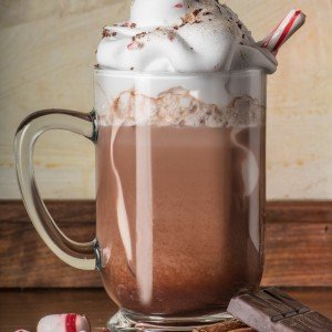Spiced Rum Hot Chocolate