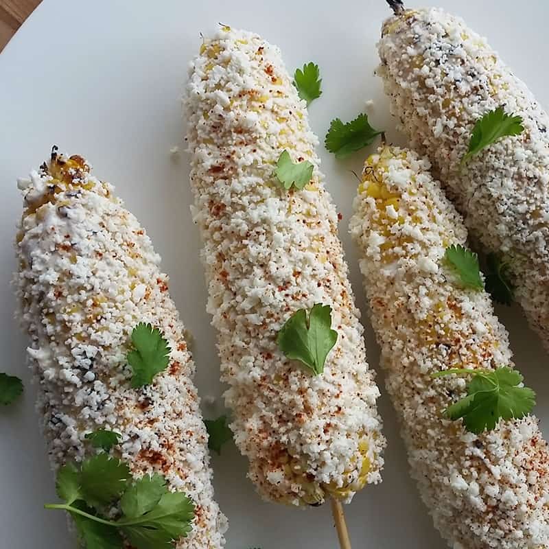 Elote (Grilled Mexican Street Corn) - Goodtaste with Tanji