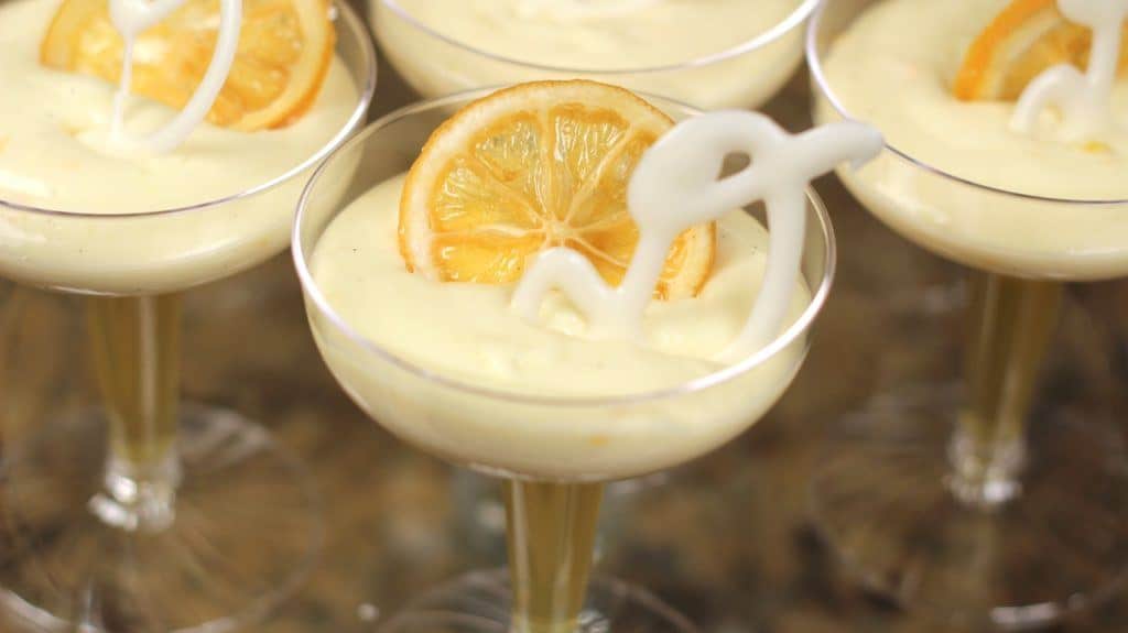 White Chocolate Limoncello Mousse