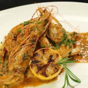 Brennan's BBQ Shrimp & Grits