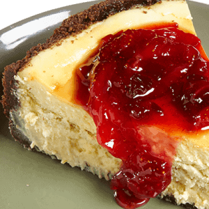 Hatch Cheesecake with Strawberry & Hatch Chutney
