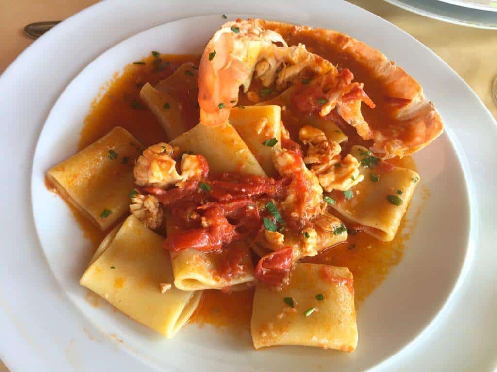 Sorrento Lobster Pasta