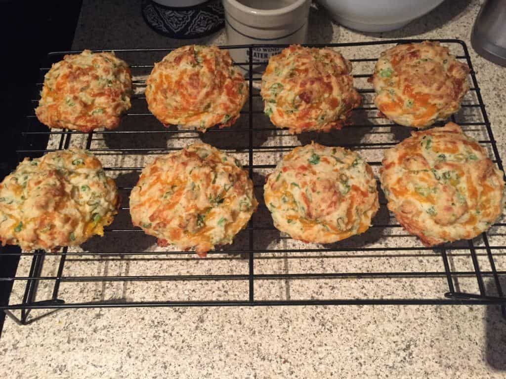 Cheddar Onion Biscuit