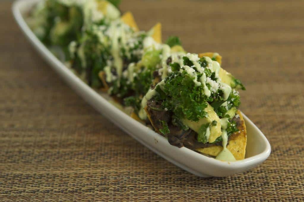 Vinaigrette Kale Nachos