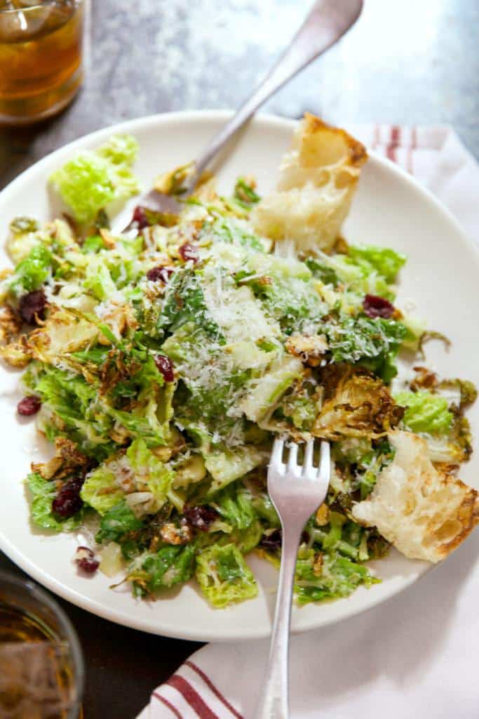 Brussel Sprout Caesar Salad