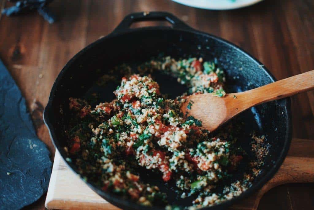 Chilled Kale Quinoa Salad