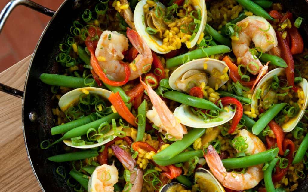 Bullfight's Seafood Paella