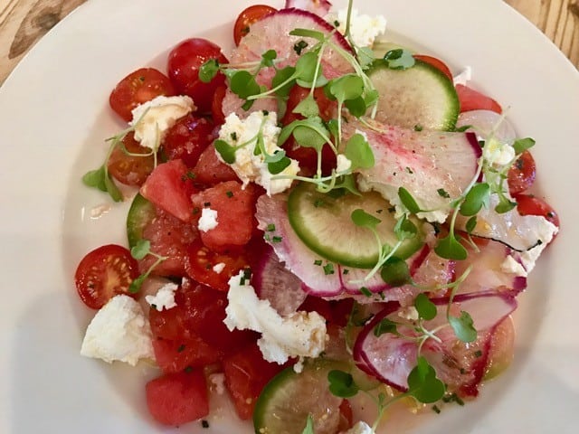 Cherry Tomato & Watermelon Salad Dressing