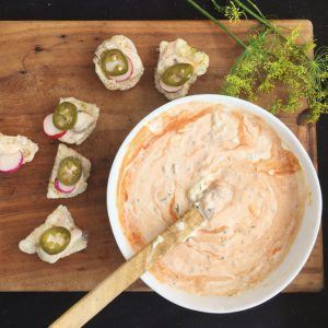 Gulf Coast Oyster Roosters and Sauce