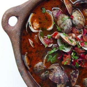 Spicy Clam Soup with Basturma
