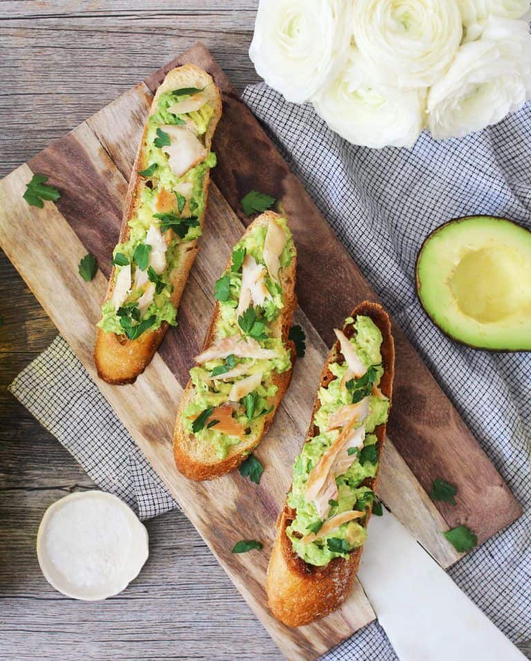 Avocado Toast with Smoked Trout