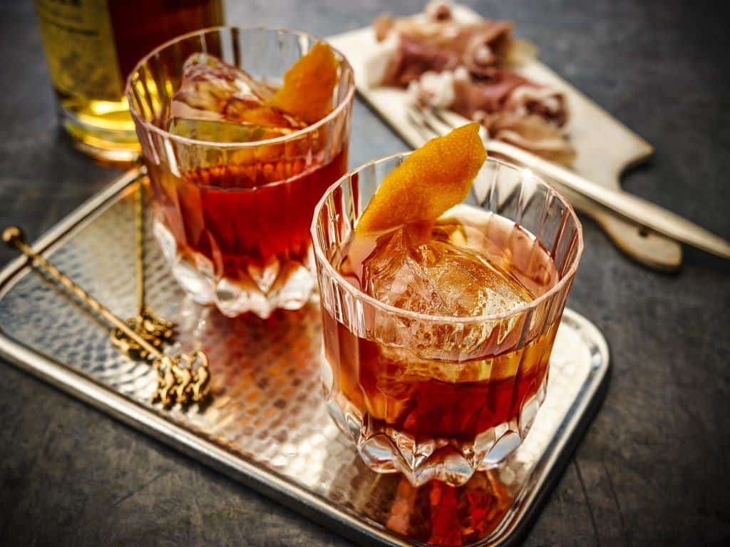 Boulevardier cocktail