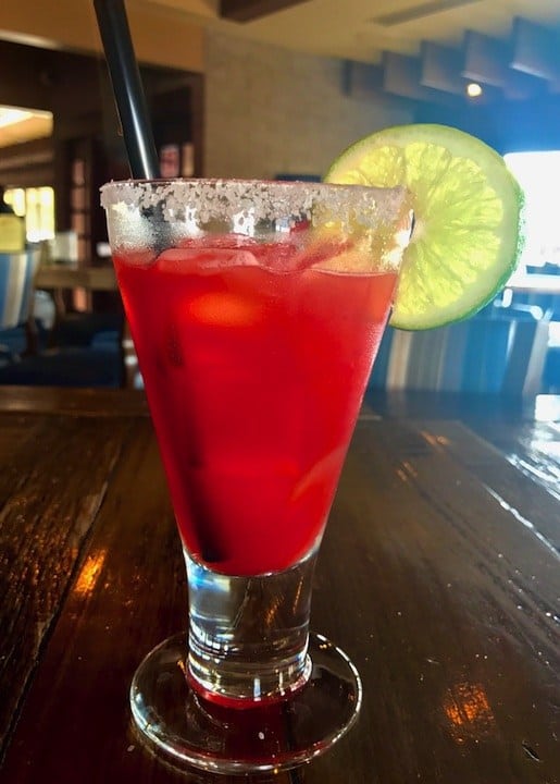 Smoked Strawberry Margarita