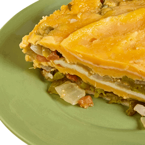 Hatch Enchilada Pie