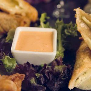 The Funky Door's Cheesy Fried Pickles