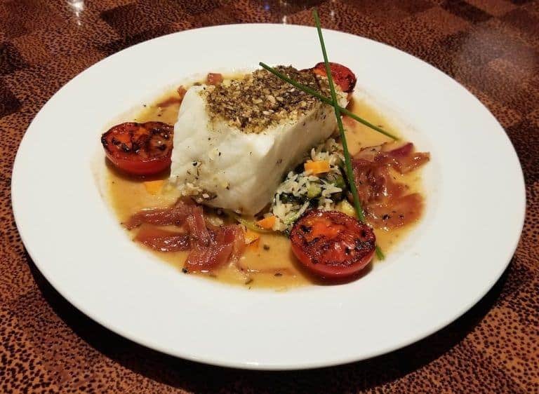 Pecan Grill's Lavender Sea Bass