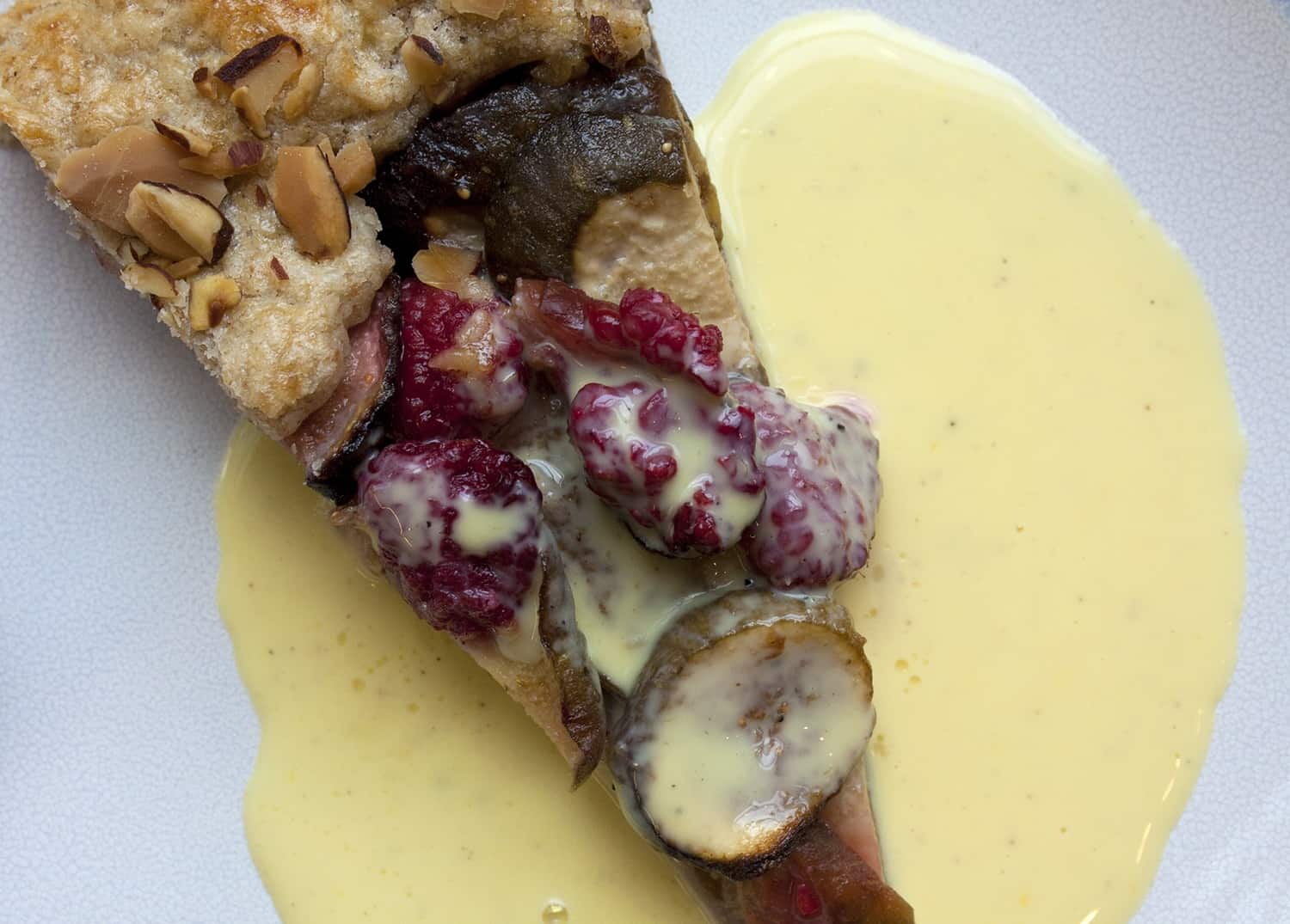 Fig and Raspberry Galette