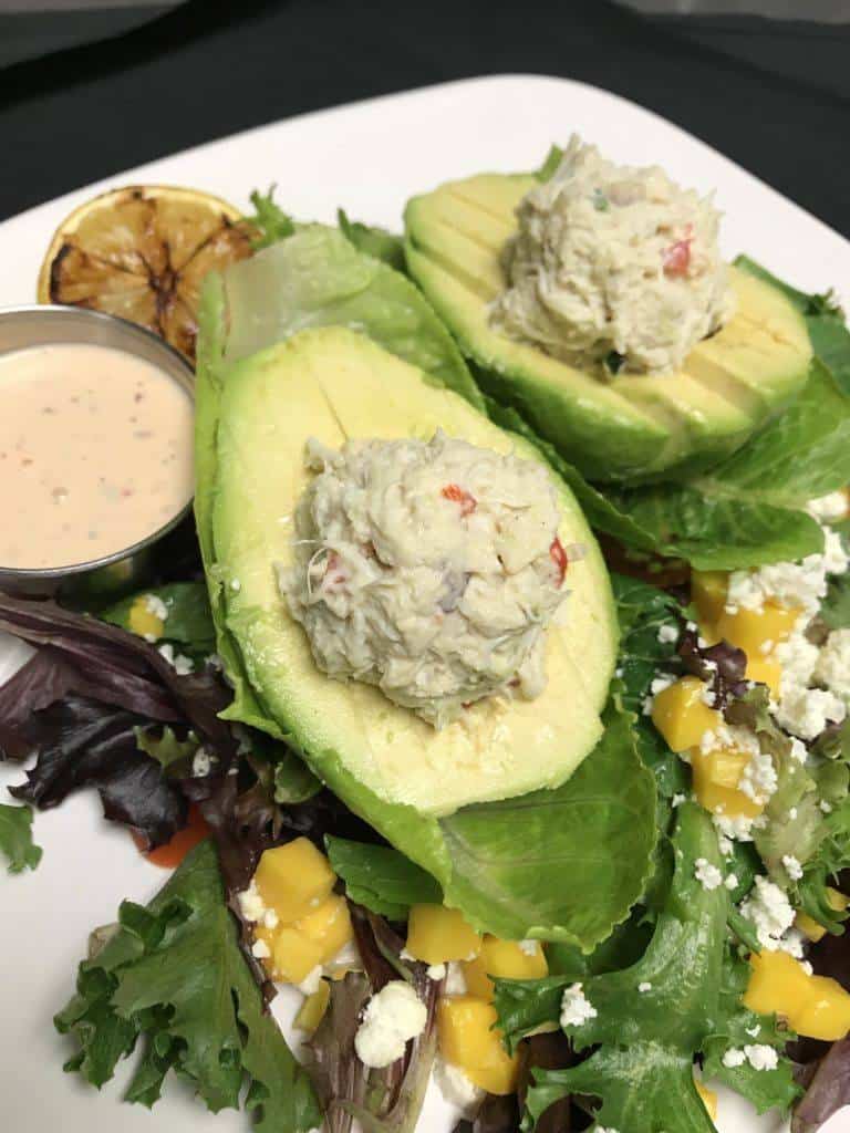 Satellite's Crab Salad–Stuffed Avocados - Goodtaste with Tanji