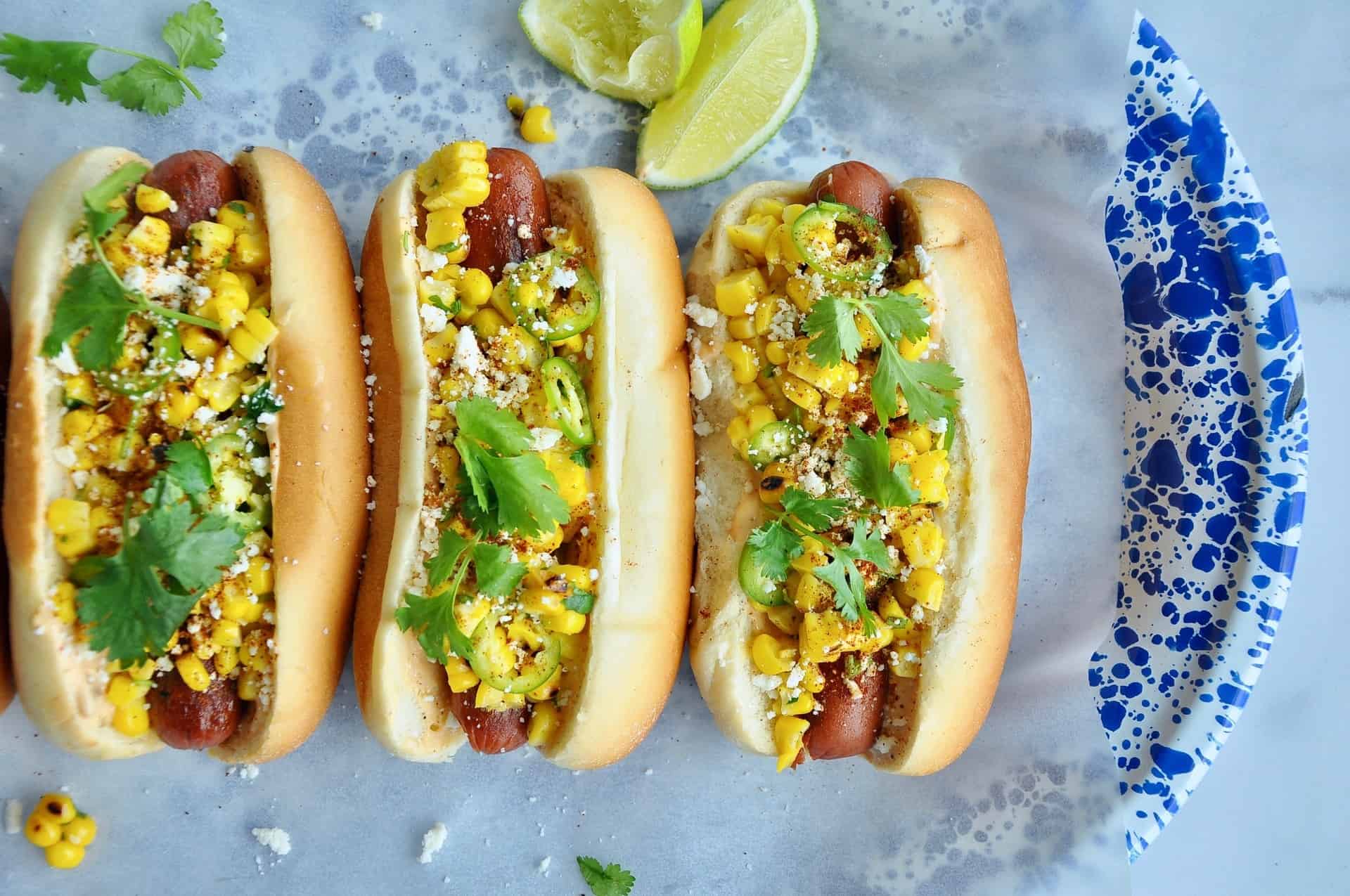 Mexican-style hot dogs recipe