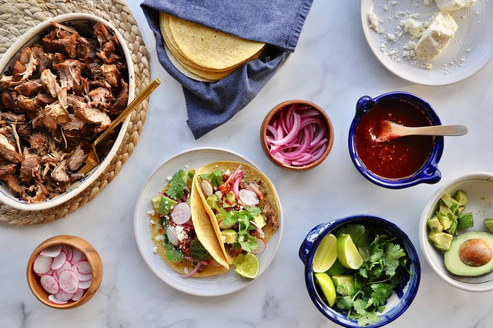 SlowCooker Pork Tacos Goodtaste with Tanji