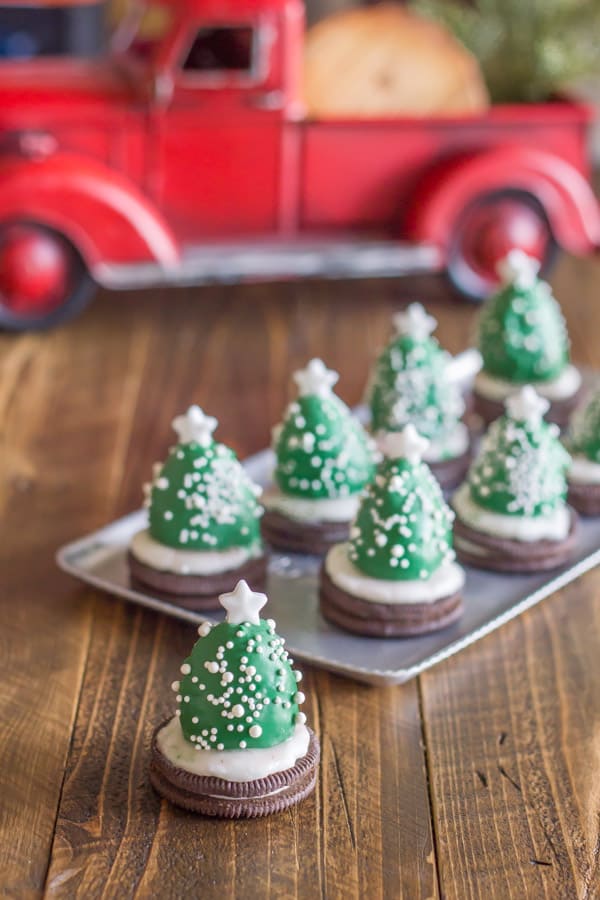 Chocolate Covered Strawberry Christmas Trees 4