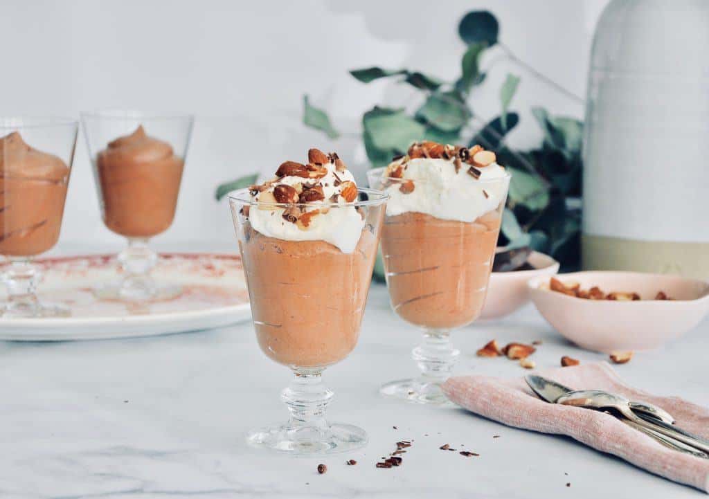 Dark ChocolateAlmond Mousse Goodtaste with Tanji