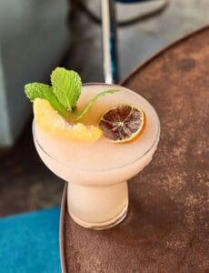 frozen white peach sangria