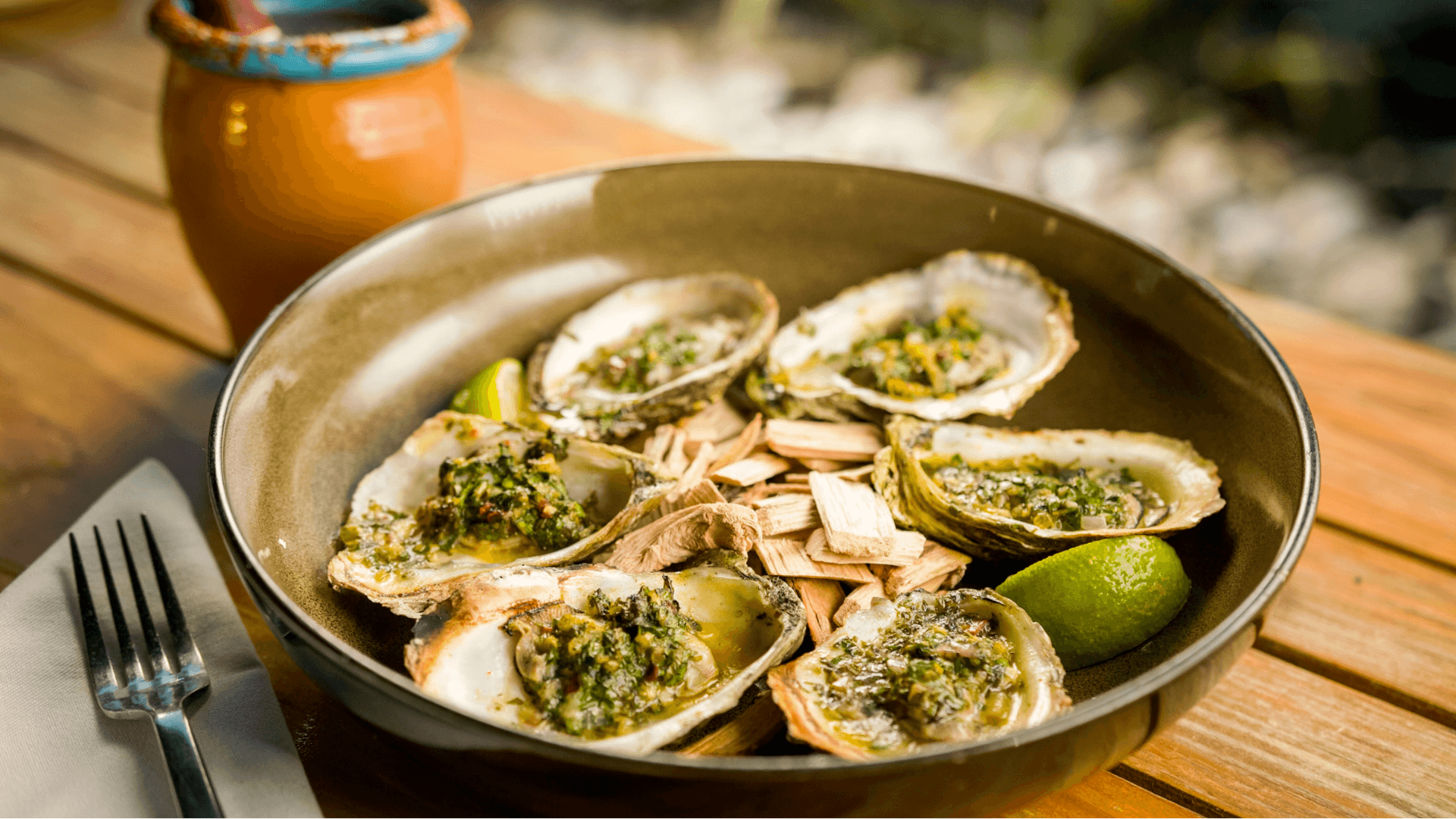 Chargrilled Shucked Oysters Recipe