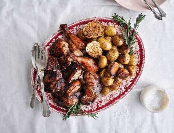 Roast Chicken Red Wine BUtter