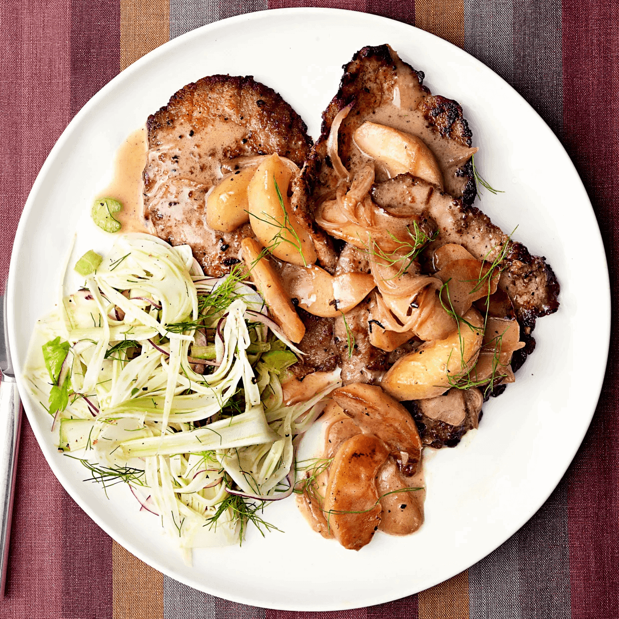 Veal Scallops Goodtaste with Tanji